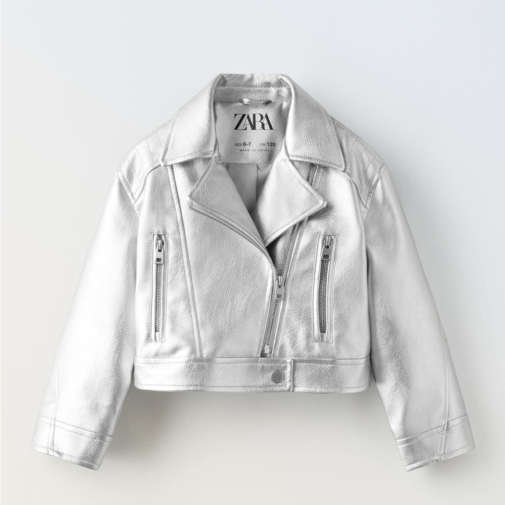 Zara Silver kid’s Jacket